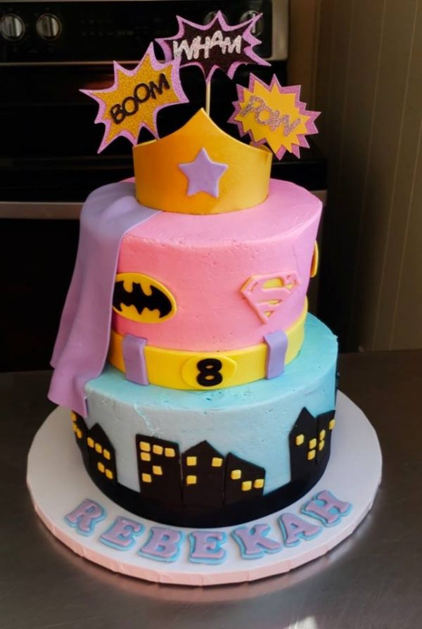 Super Girl Cake – Malizzi Cakes & Pastries